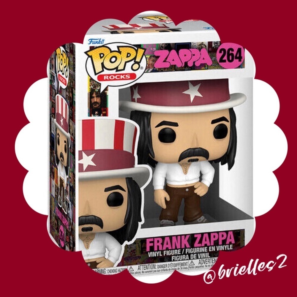 🏉 New Frank Zappa Funko POP! Vinyl Figure, Qty 1 - Picture 2 of 4